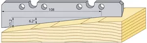 Profilstål 130mm Över TB