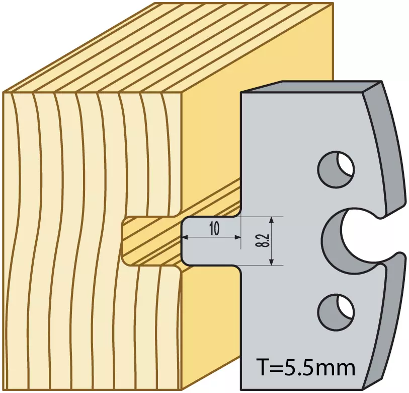 Profil 95024 50mm 5,5 hss 18% TB