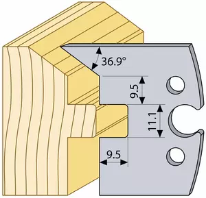 Profilstål 95134 hss TB