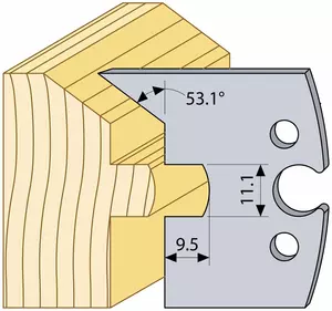 Profilstål 95128 hss TB