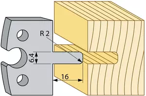 Spontstål 16x6,4mm TB
