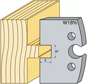 Profil 95021 hss18% 50x4mm TB