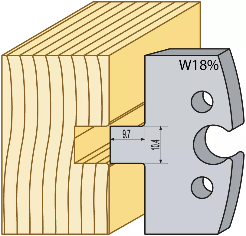 Profil 95022 hss18% 50x4mm TB