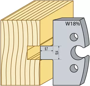 Profil 95022 hss18% 50x4mm TB