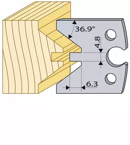 Profilstål 94458 hss 40mm TB