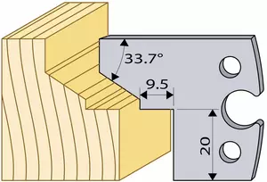 Profilstål 94441 hss 40mm TB