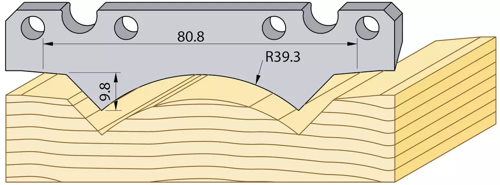 Profilstål 91058HSS TB