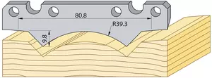 Profilstål 91058HSS TB