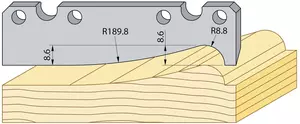 Profilstål 91044 hss TB