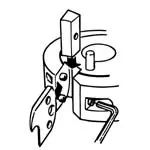 Styrstift mellan tb-90 kutter TB