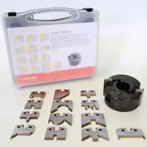 Profilstålspaket TB90 (8 par 40mm, 5 par 50, TB90-92 kutter)