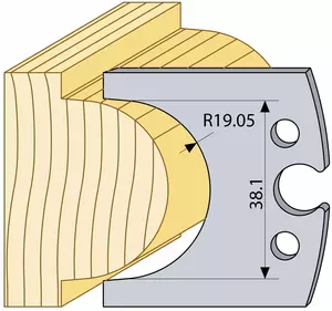 Profilstål 95120 50mm sida TB