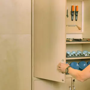 Skåp 1, Björkdörrar Sjöbergs