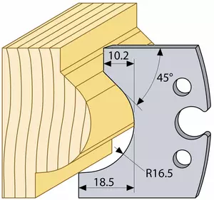 Profilstål rundstav 33mm TB