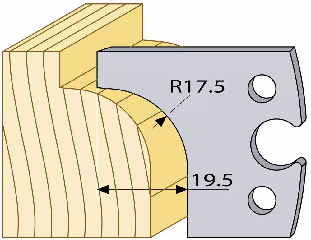 Profilstål 94630 hss 40mm TB