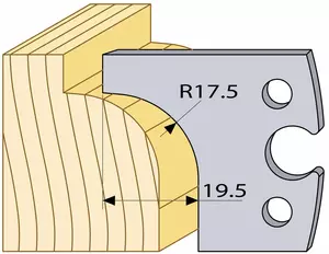 Profilstål 94630 hss 40mm TB