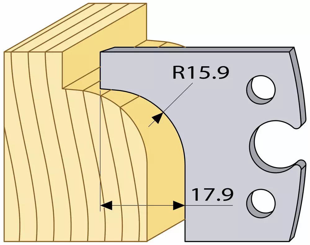 Profilstål 94631 hss 40mm TB