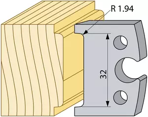 Profilstål 94464 HSS TB