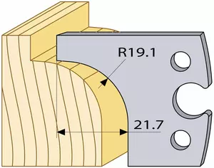 Profilstål 94629 hss 40mm TB