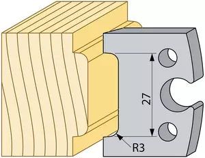 Trallstål 27mm radie 3 TB