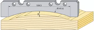 Profilstål 91340 HSS TB