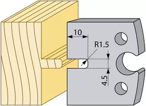 Profilstål 94687 40mm sida TB