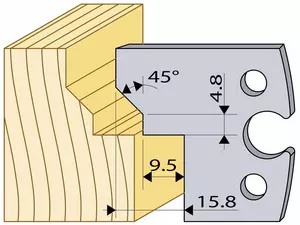 Profilstål 94545 hss TB