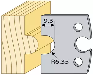 Profilstål 94579 hss sidostål TB