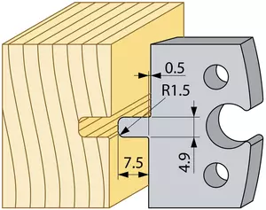 Notstål, norsk underpanel TB