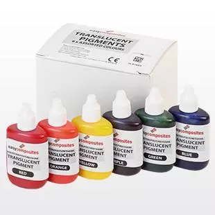 Genomskinligt pigment 6st