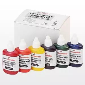 Genomskinligt pigment 6st