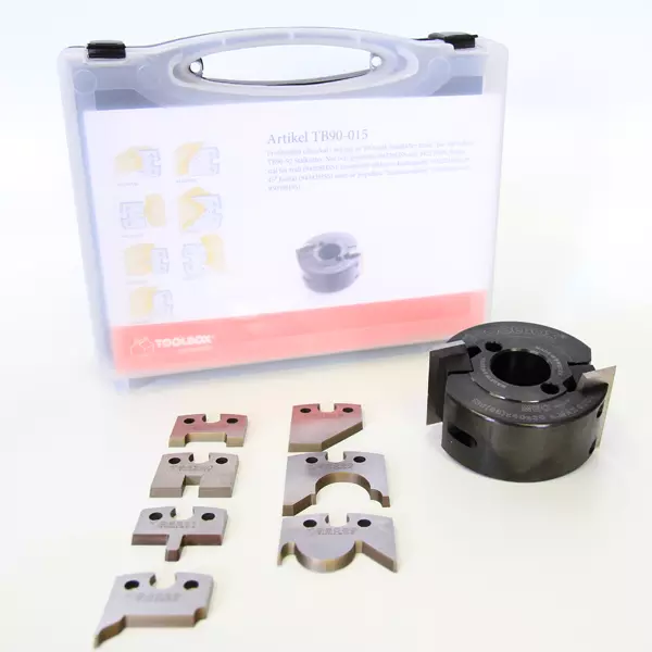 Profilstålspaket TB90 (5 par 40mm, 2 par 50, TB90-92 kutter)