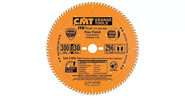 CMT ITK Plus sågklinga D300 Z96d30 K2,4 ATB+8°