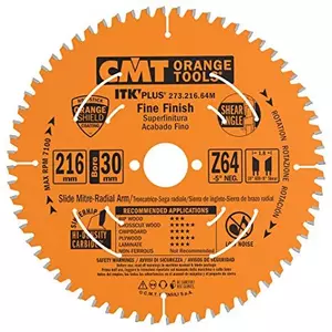 CMT ITK Plus sågklinga D216 Z64d30 K1,8 ATB+8°