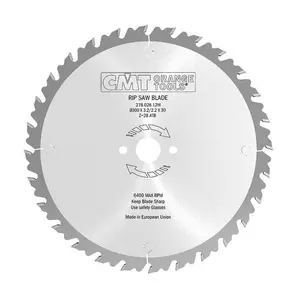 CMT Klyvklinga lamell D300 Z28 d30 skärbredd 3,2 ATB