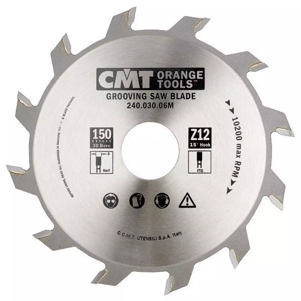 CMT Notklinga rak D180 Z18 d30 skärbredd 3,0