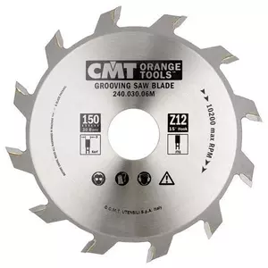 CMT Notklinga rak D180 Z18 d30 skärbredd 3,0