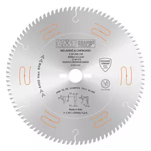 CMT Sågklinga D300 Z96 d30 CHROME skärbredd 3,2 TCG