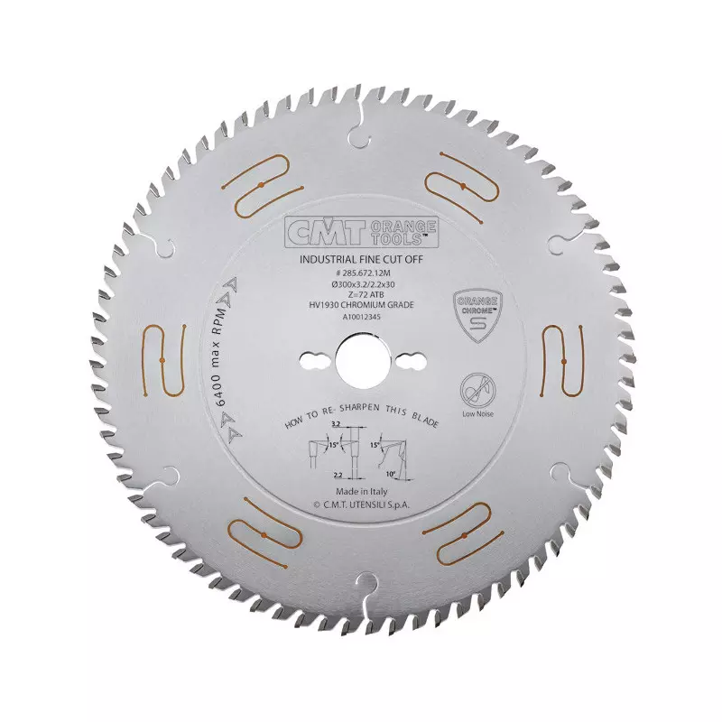 CMT Sågklinga D350 Z54 d30 CHROME skärbredd 3,5