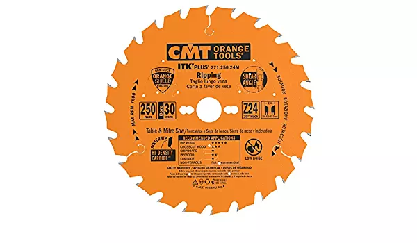 CMT ITK-Plus Klyvklinga D250 d30 Z24 K2,4 10° ATB + 8°