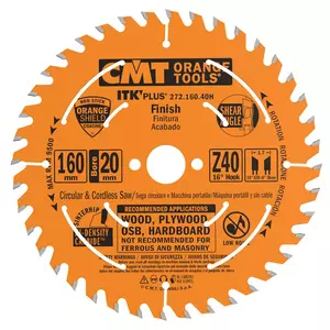 CMT ITK Plus D160 d20(+16) Z40 K1,7 10gr ATB + 8°