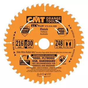 CMT ITK Plus D216 d30 Z48 K1,7 10gr ATB + 8°