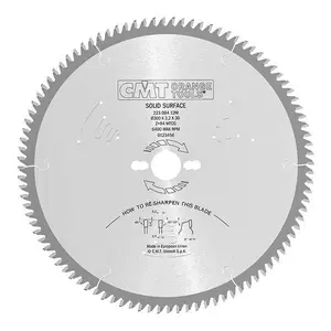 CMT Kapklinga melamin D300 Z84 d30 k3,2 p2,5