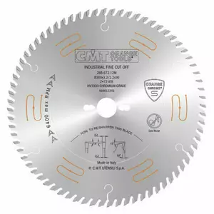 CMT Sågklinga D300 Z96 d30 CHROME 38 grader ATB