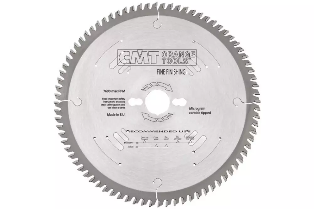 CMT Super Finishing blade D300 Z100 d30 skärbredd 3,2