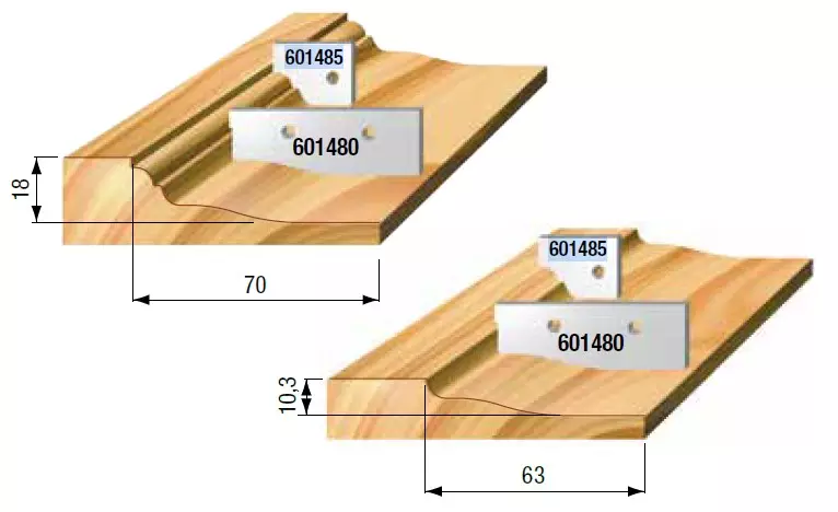 STARK Utbytesskär, Profil M1, 19,3mm x 27,5mm x 2mm