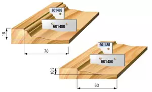 STARK Utbytesskär, Profil M1, 19,3mm x 27,5mm x 2mm
