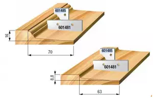 STARK Utbytesskär, Profil M1, 19,3mm x 27,5mm x 2mm