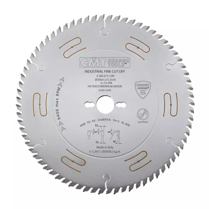 CMT Sågklinga D400 d30 Z96 CHROME 15ATB
