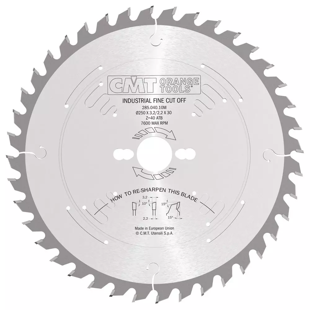 CMT Universalklinga D260 Z48 d30 skärbredd 2,8